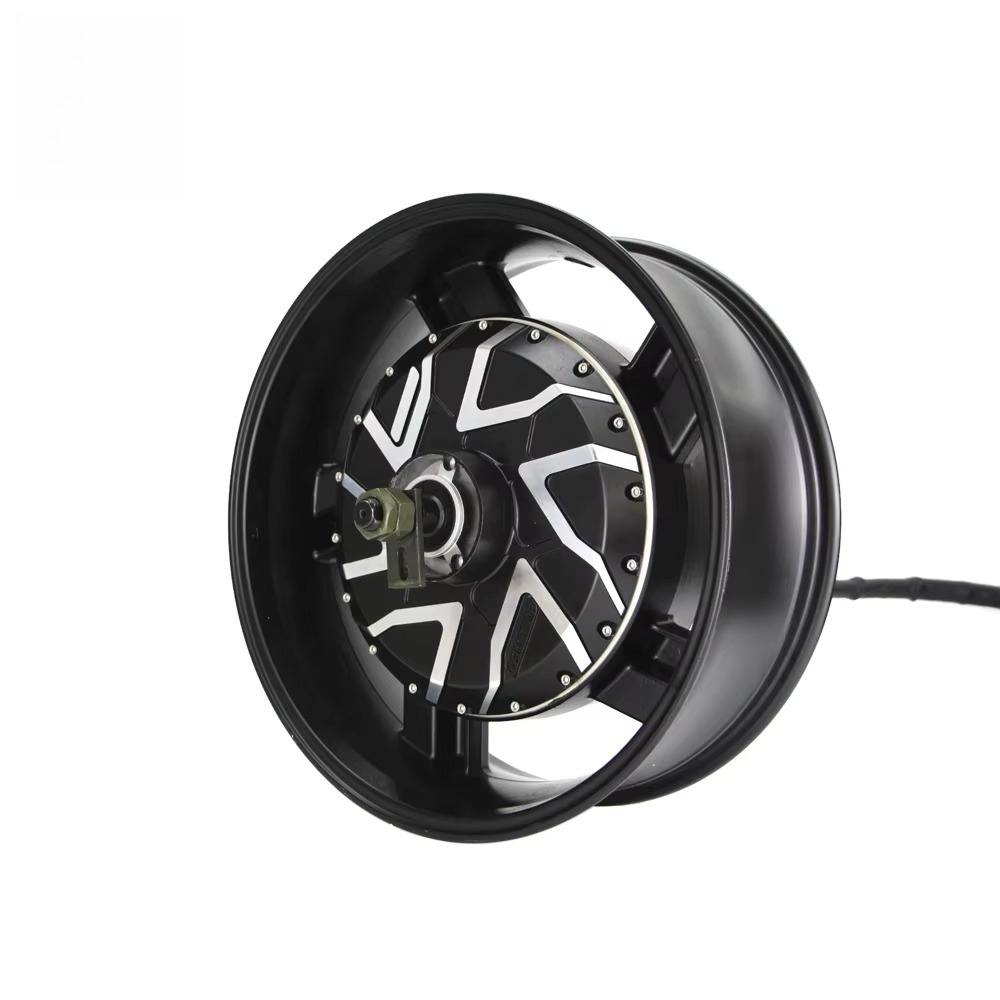 Hot selling:17X6.0 Inch 273 12 - 12000W Electric Motorcycle Hub Motor recension och pris
