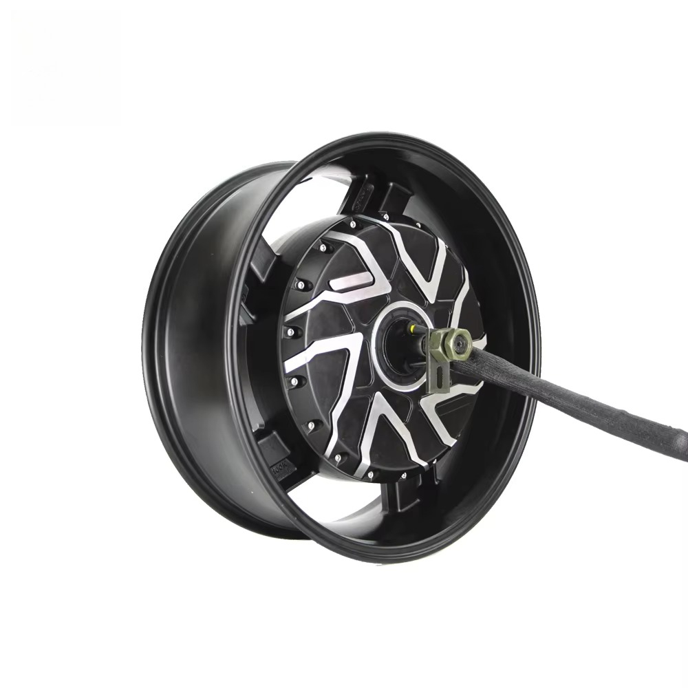 Hot selling:17X6.0 Inch 273 12 - 12000W Electric Motorcycle Hub Motor recension och pris