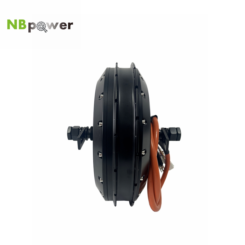 NBpower 18x22mm Axle  40H QS 2 - 72V 8000W Brushless Hub Motor recension och pris